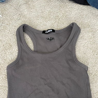 Graues CropTop