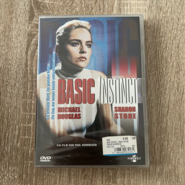 Basic Instinct DVD originale, confezionato