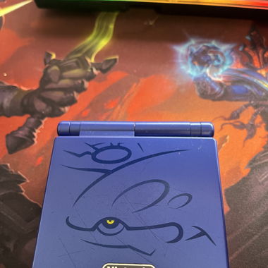 Game Boy Advance SP Kyogre IPS