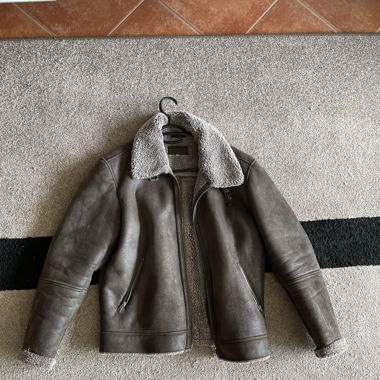 Sheepskin jacket
