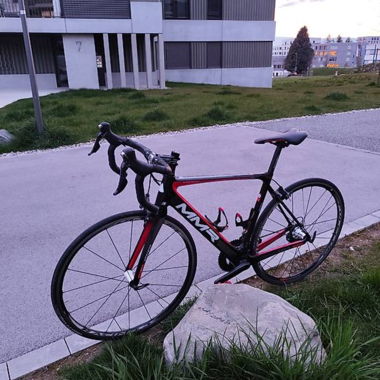 MMR Rennvelo schwarz/rot