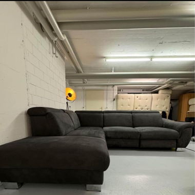 Grau L-Sofa von Livique