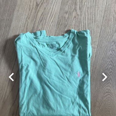 Ralph Lauren T-Shirt Vintage Gr. M türkis