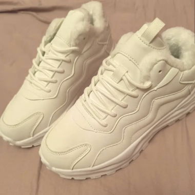 Baskets d'hiver blanches