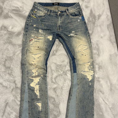 2drippylab flared denim