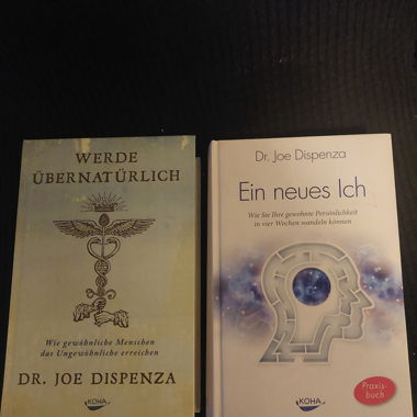 2 Dr. Joe Dispenza Bücher 