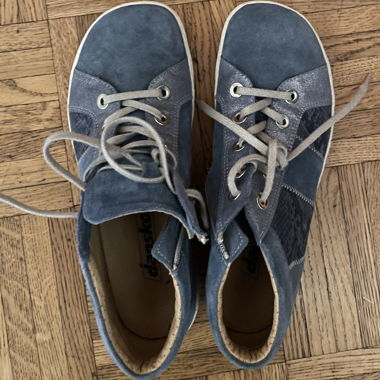 Baskets montantes bleues Dansko
