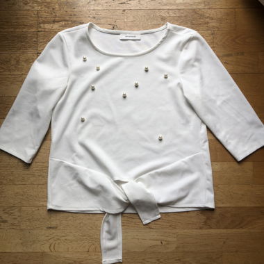 Top with pearls