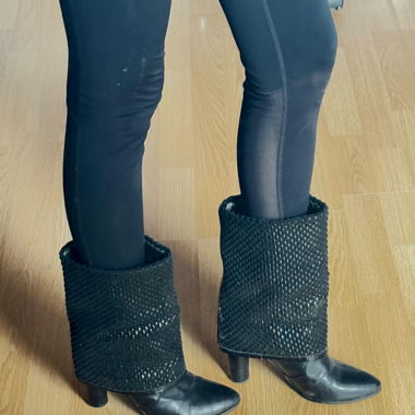 Superbes bottes noirs , taille 38
