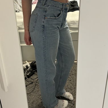 Light Blue High-Waist Jeans