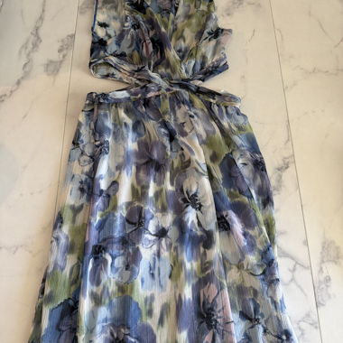 Long floral dress
