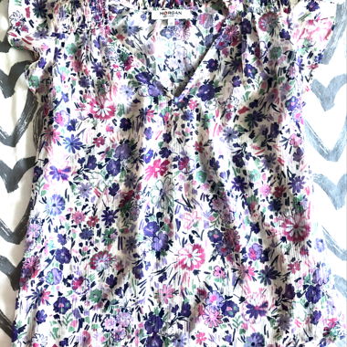 Blusa floreale Morgan