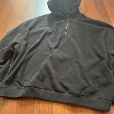 Sweat à capuche en polaire, taille 4XL