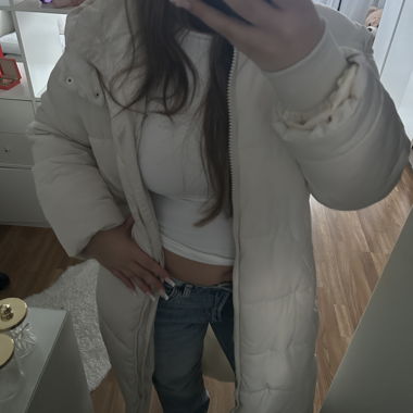 Giacca invernale beige
