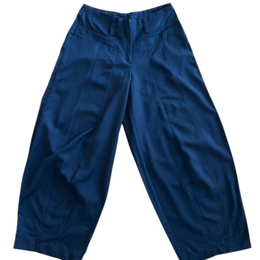 Pantalon noir 100% laine made in CH