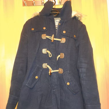 Cappotto duffle blu CREEKS taglia 40