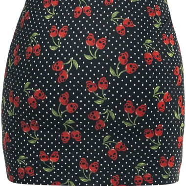 Gonna Rock Rebel in Cotone Stretch con Ciliegie