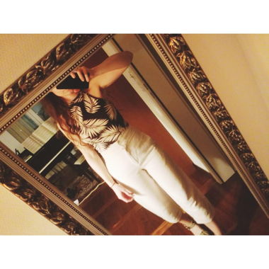 Leinenhose 3/4