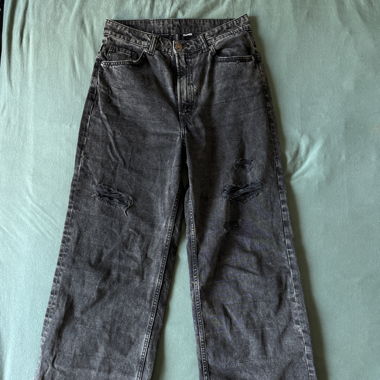 Jeans baggy noirs