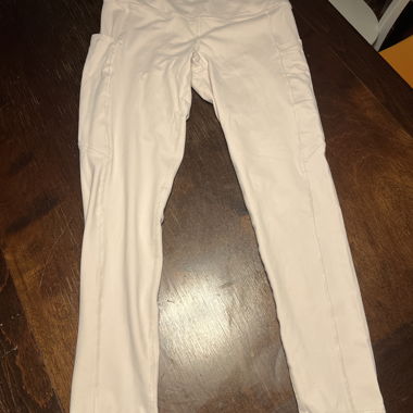 Leggings beige clair
