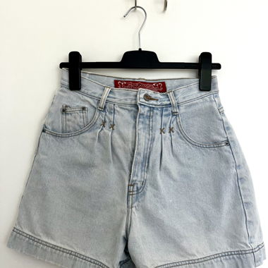 Short en jean vintage