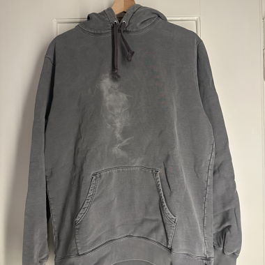 Grey washed Supreme hoodie