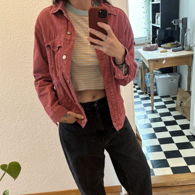 Cordjacke 