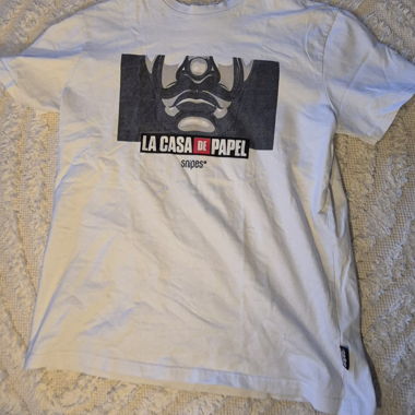 T-shirt Snipes bianco