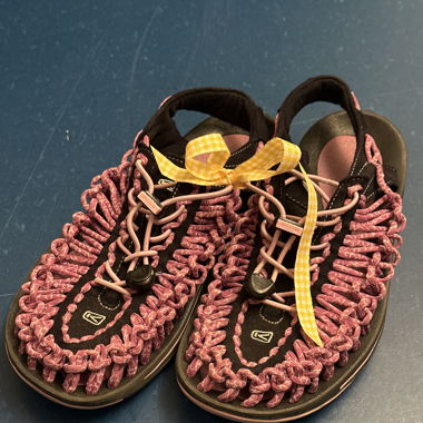 Sandales violettes 