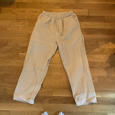 Beige Cordhose