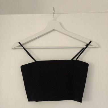 Black Crop Top