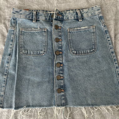 Denim Jeansrock