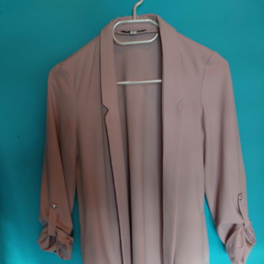Eleganter Blazer in Rosé Gr. 34