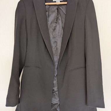 Long Black Women's Blazer