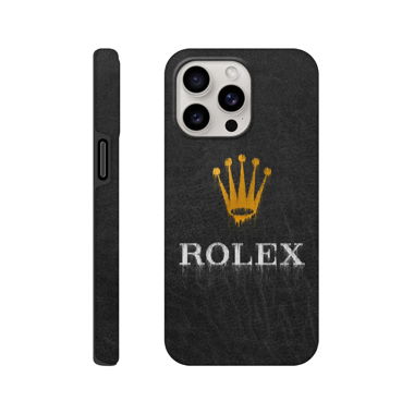 Rolex Grafitti Iphone Hülle Schwarz