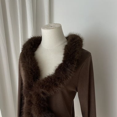 Schöne Pelz Jacke 