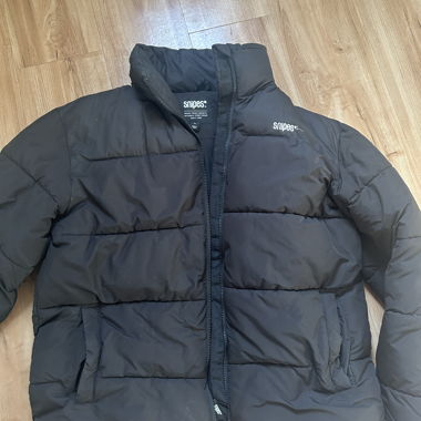 snipe schwarze winterjacke