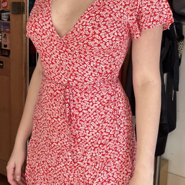 Robe portefeuille d'été