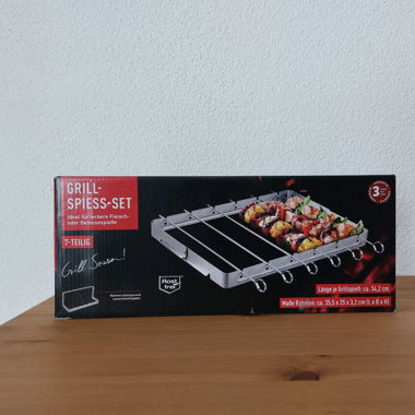 Grill skewer set, 7-piece