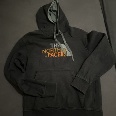 Sweat à capuche The North Face brun foncé 