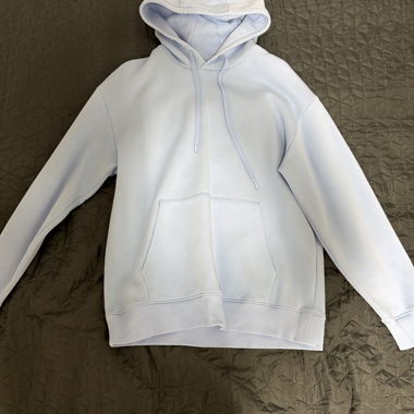 Hoodie bleu clair
