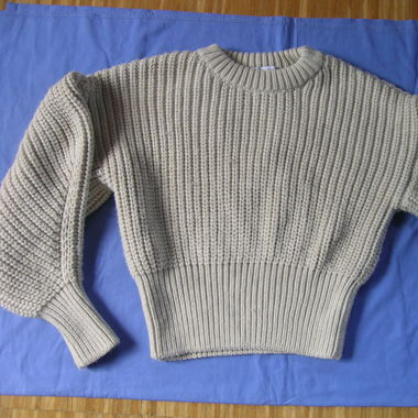 Kuschelpulli beige ZARA L