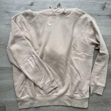 Sweat à capuche Nike beige