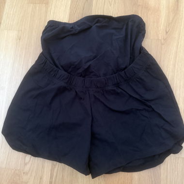 Schwangerschafts-Shorts Schwarz
