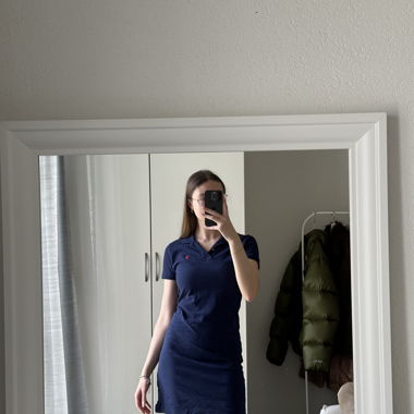 Dark blue polo dress by Polo Ralph Lauren