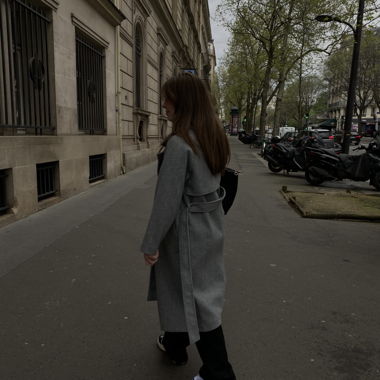 Cappotto Stradivarius grigio
