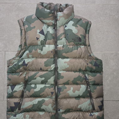 Gilet matelassé The North Face camouflage