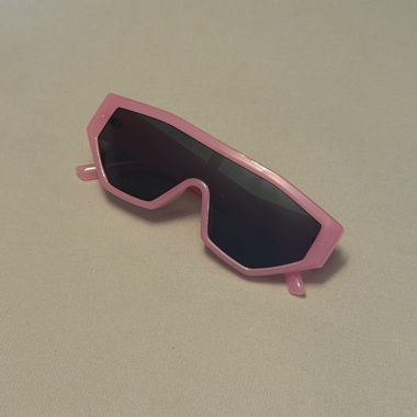 Pinke Sonnenbrille