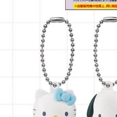 Brand new Hello Kitty lipstick lipbalm keychain