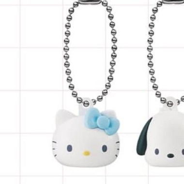 Brand new Hello Kitty lipstick lipbalm keychain